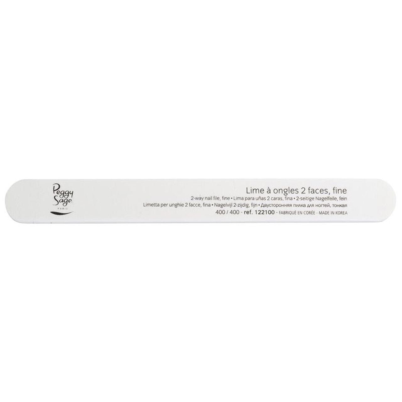 Peggy Sage à ongles 2 faces ongles naturels fins 400400