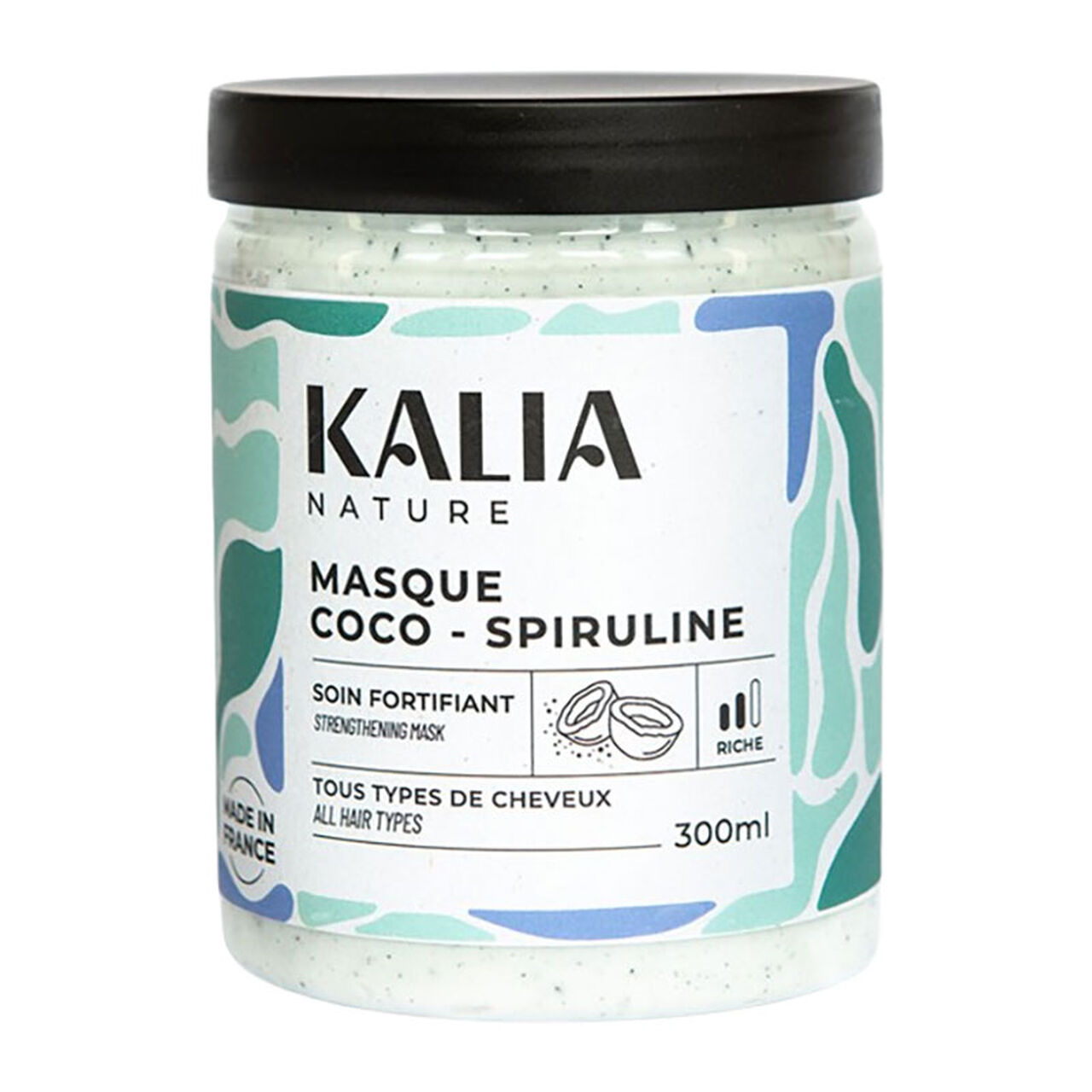 Masque fortifiant coco spiruline Kalia Nature 300ML - vue 2
