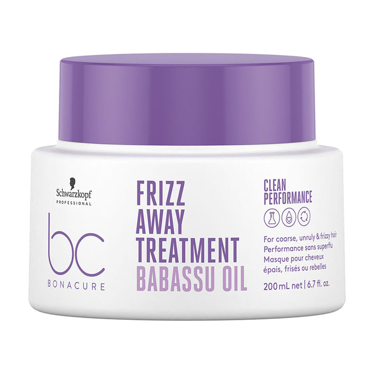 Masque BC Frizz Away Schwarzkopf 200ML - vue 2