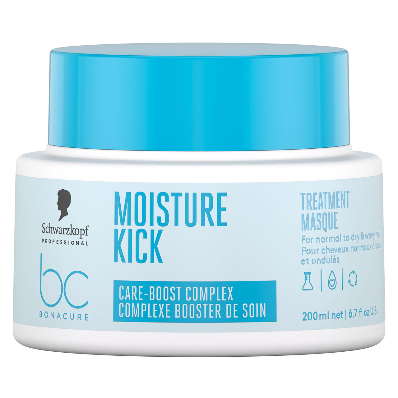 Schwarzkopf Professional - Masque pour cheveux normaux à secs BC Moisture Kick