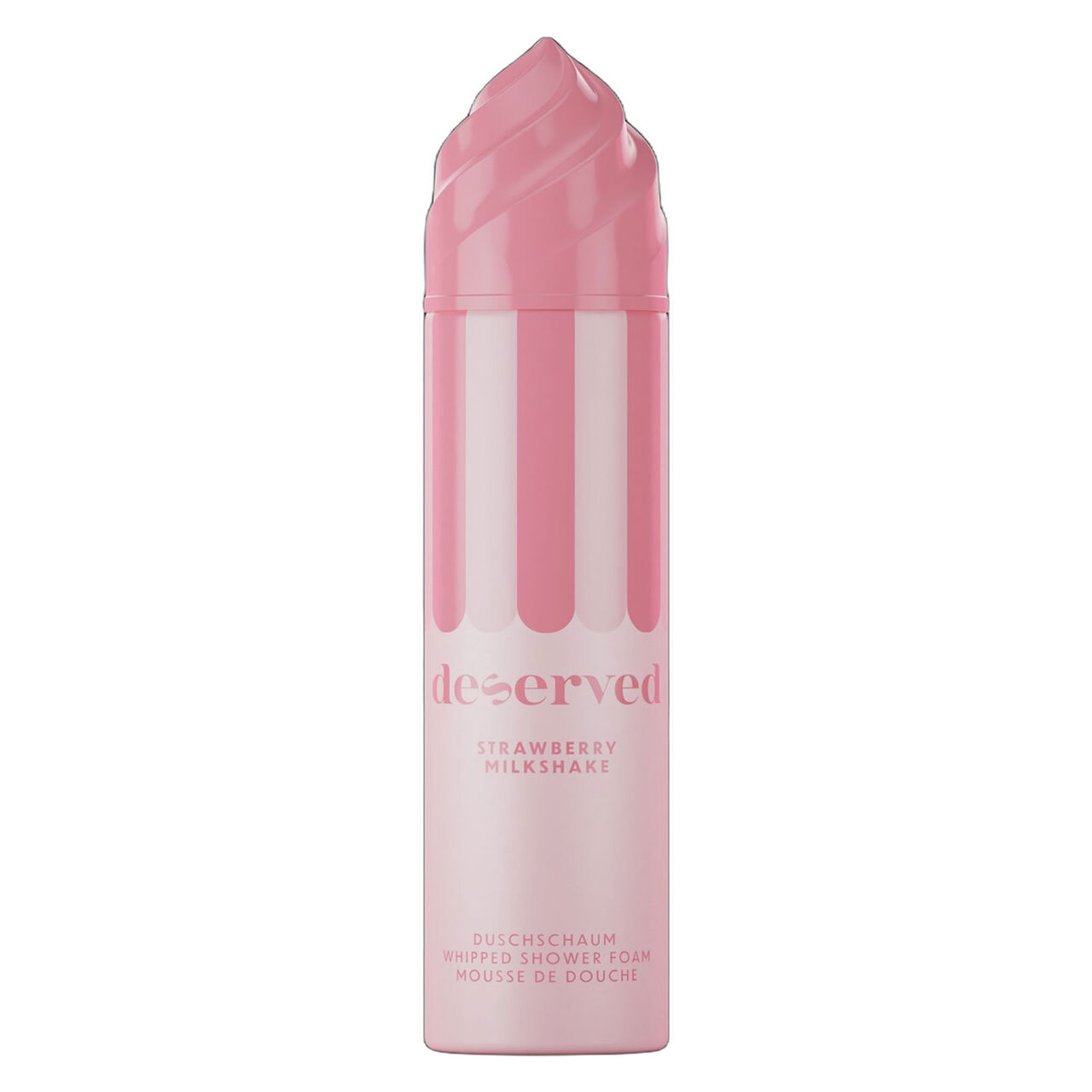 Deserved mousse de douche milkshake fraise 250ml - vue 3