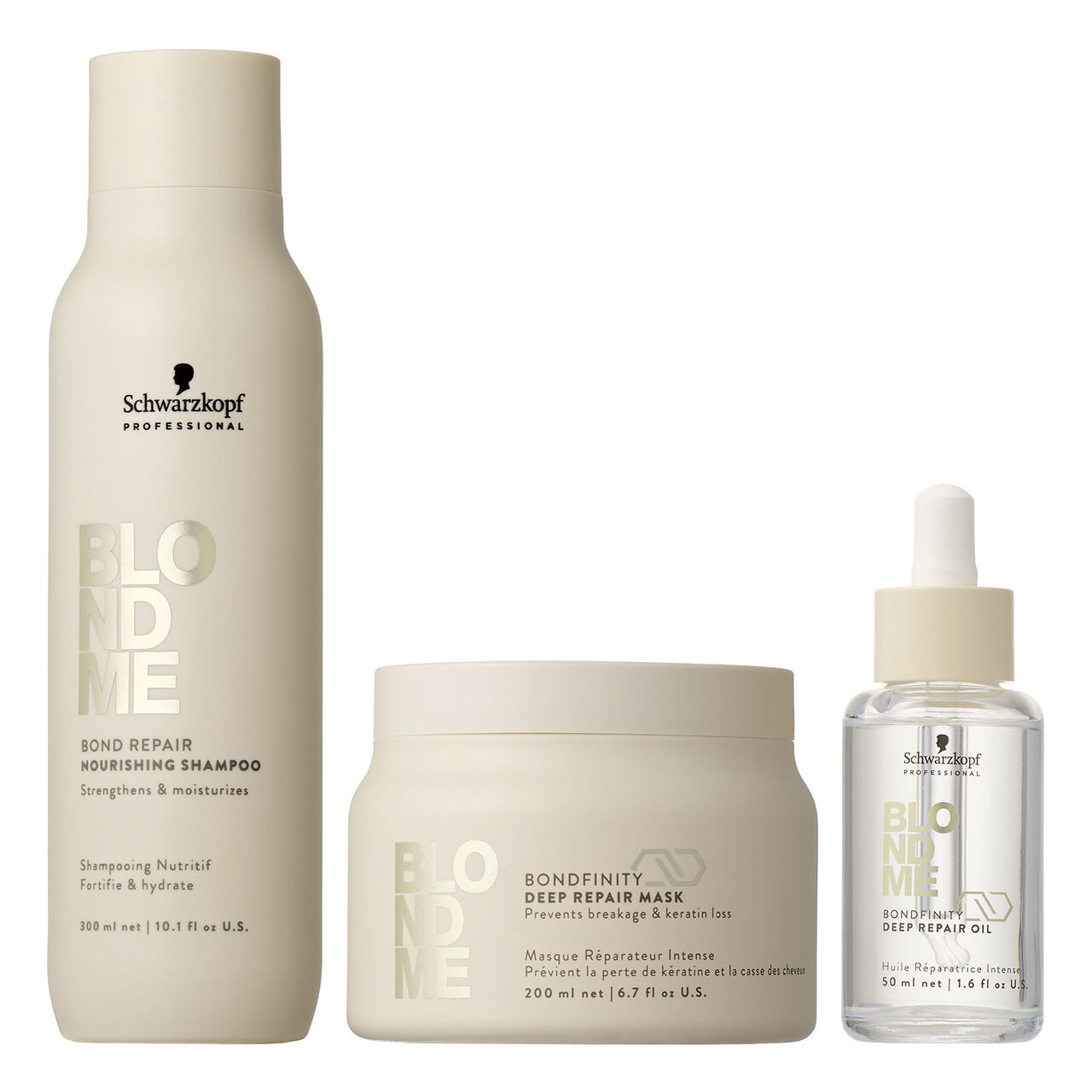 Schwarzkopf Professional - Rituel réparation profonde Blondme Bondfinity