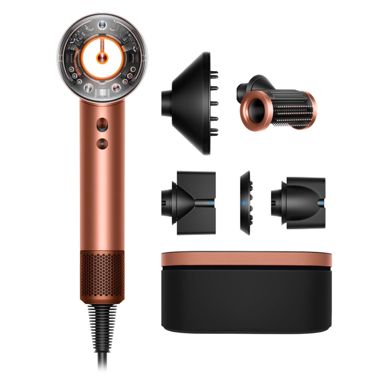 Supersonic Nural cheveux raides à ondulés Edition Gifting 2025 Soie Ambre
