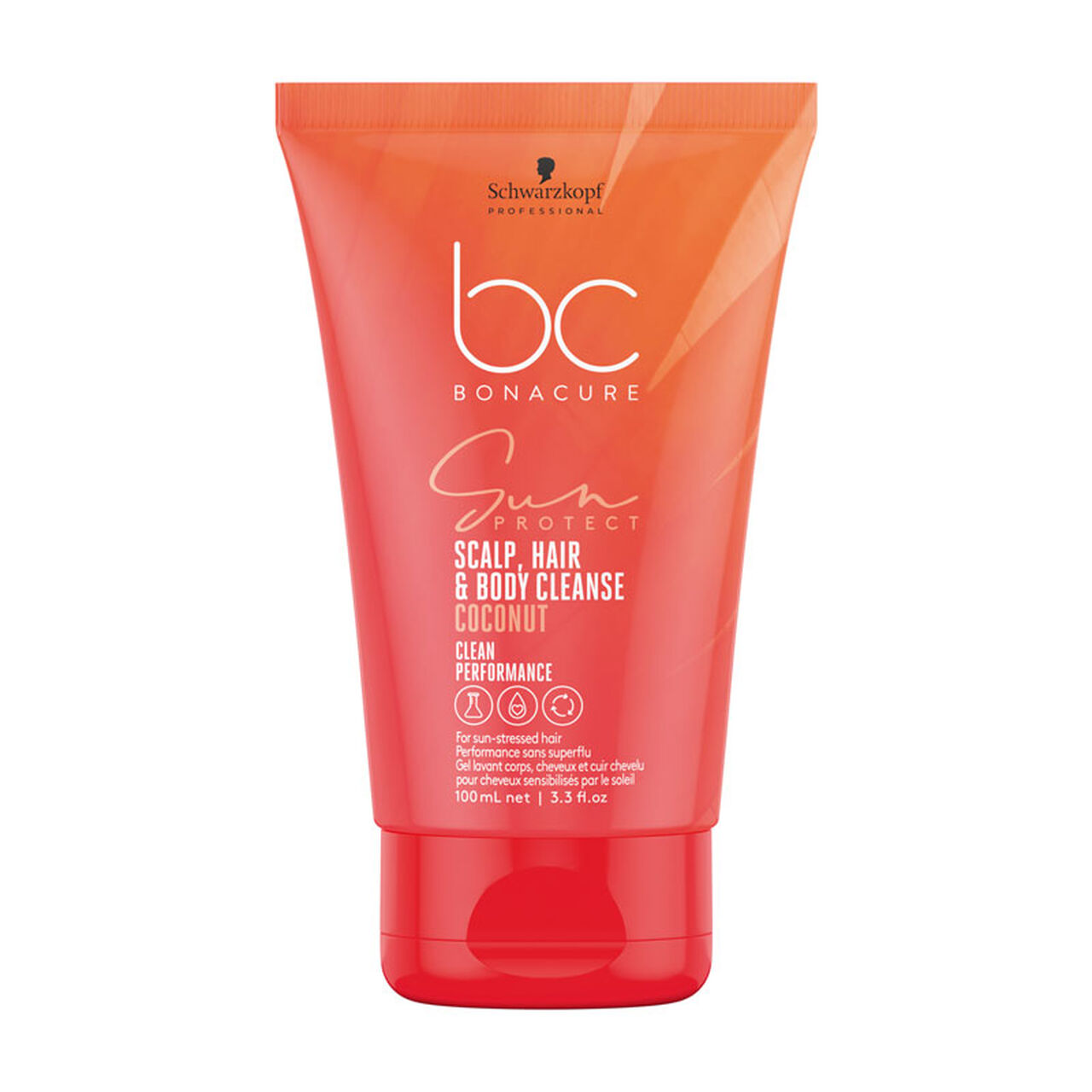 Schwarzkopf Professional - Shampooing corps et cheveux après soleil BC Sun Protect 100ml
