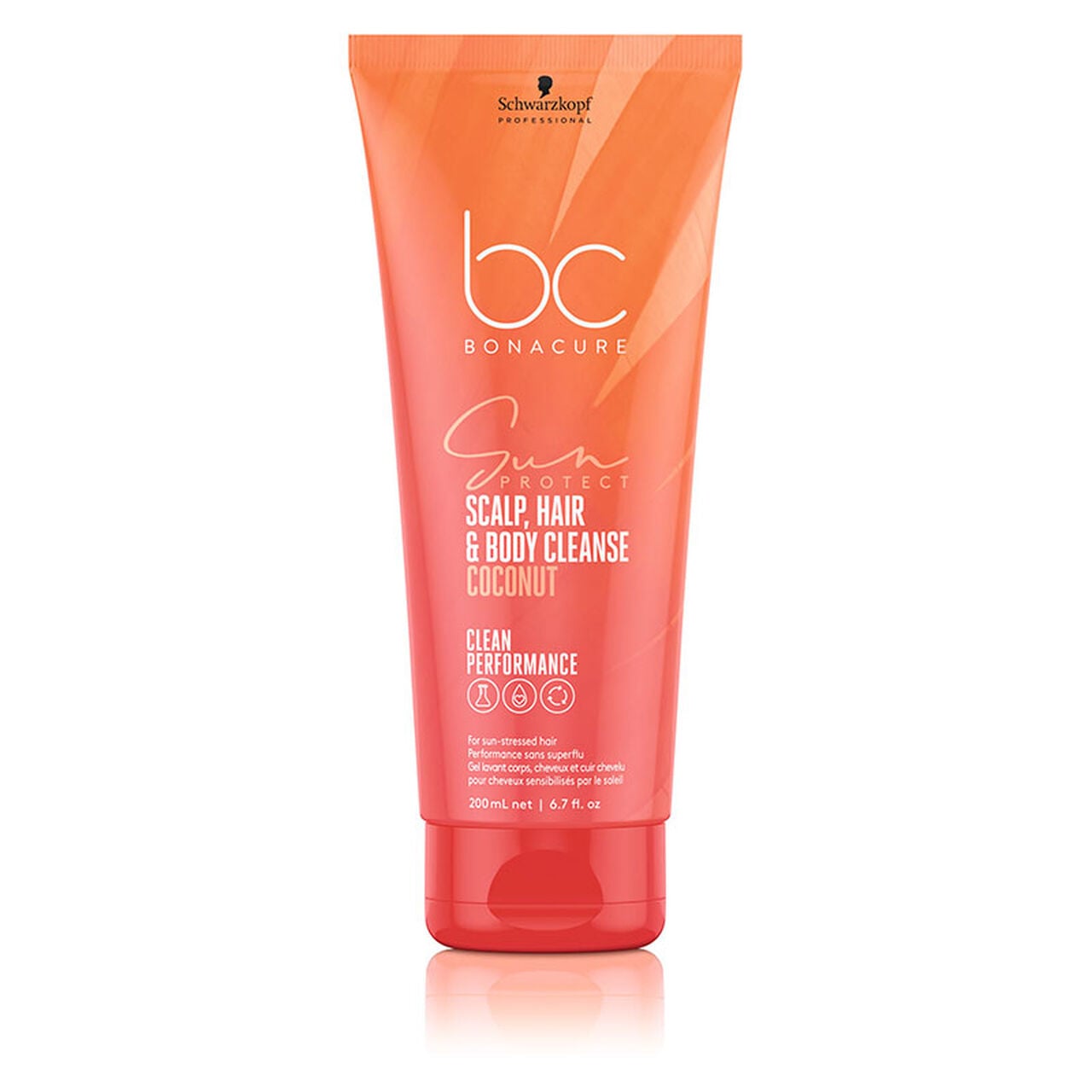 Schwarzkopf Professional - Shampooing corps et cheveux après soleil BC Sun Protect 200ml