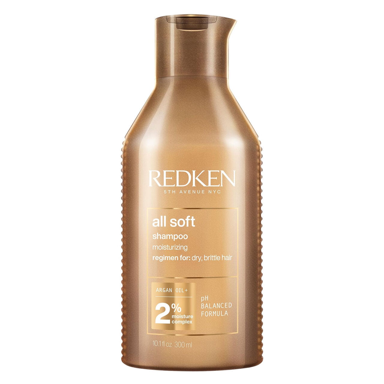 Redken - Shampooing hydratant pour cheveux secs et sensibilisés All Soft 300 ml