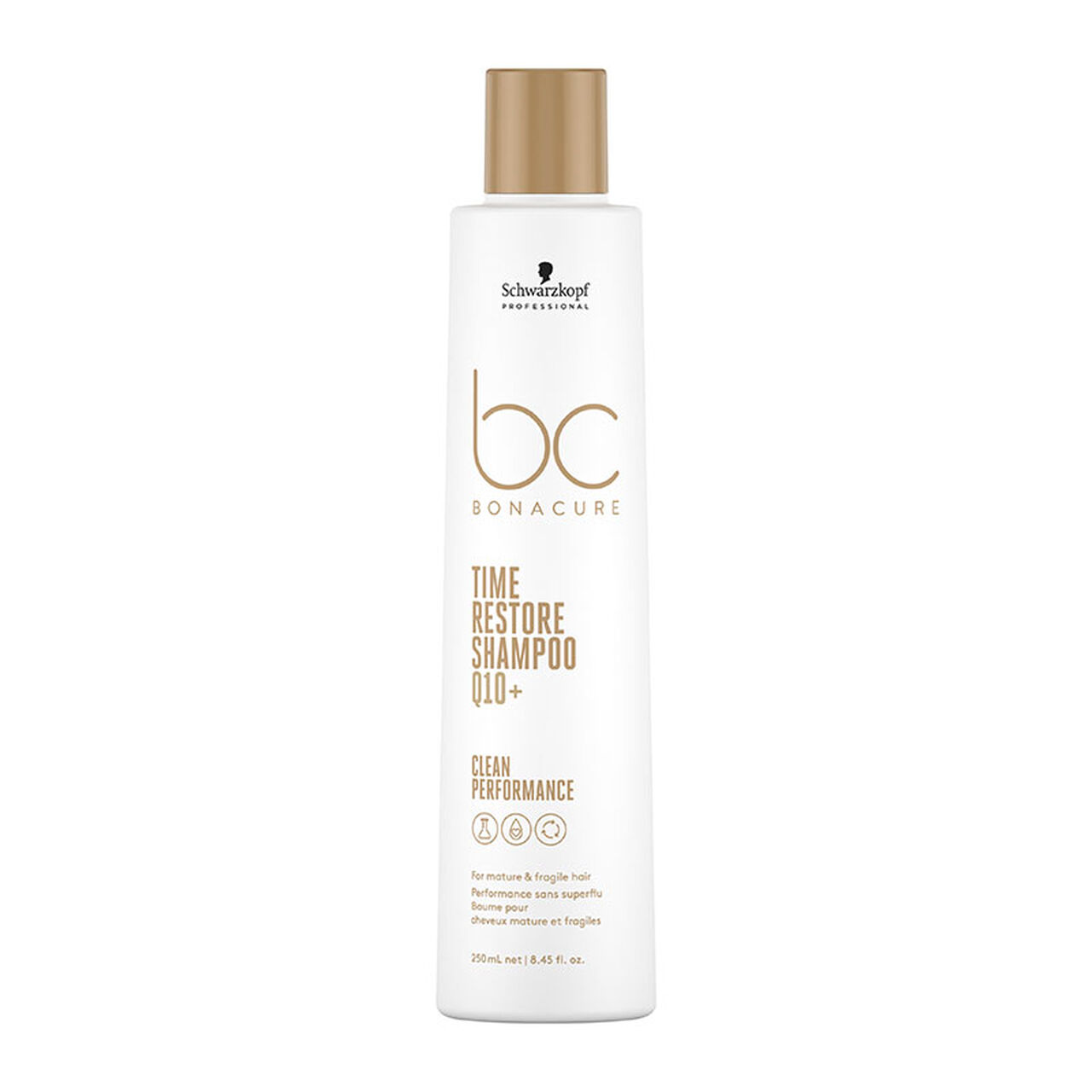 Schwarzkopf Professional - Shampooing pour cheveux matures et fragilisés BC Time Restore 250 ml