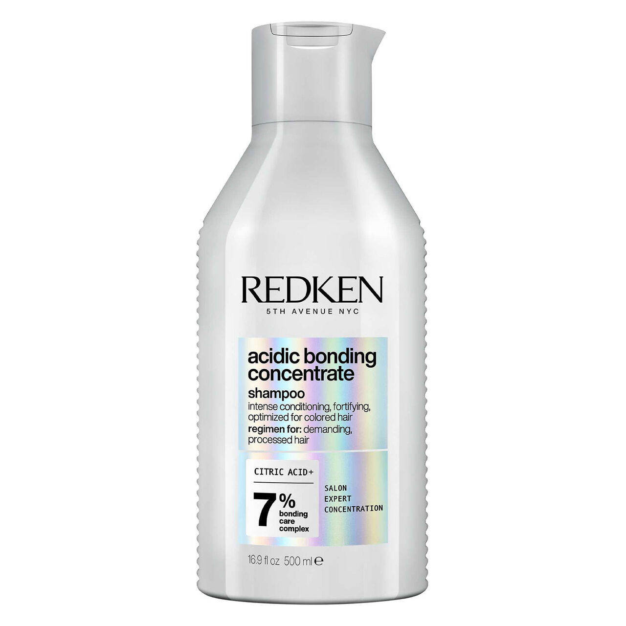 Redken - Shampooing réparateur pour cheveux abîmés Acidic Bonding Concentrate 500ml rechargeable