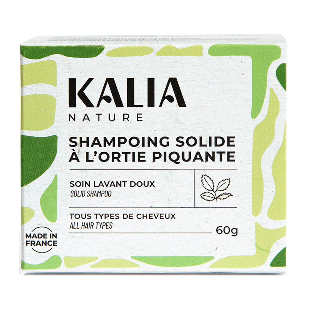 Shampooing solide à 'ortie piquante Kalia Nature 60G - vue 2