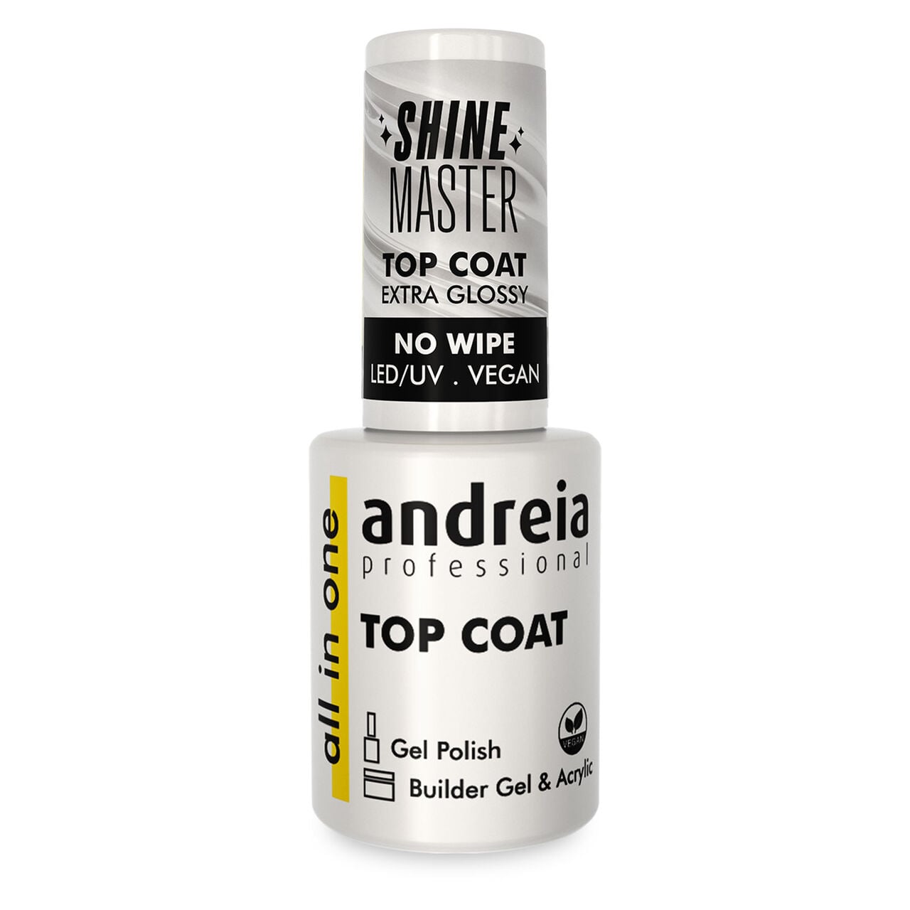 Top Coat All In One Shine Master Top Coat Extra Glossy Andreia 10 5ml - vue 2