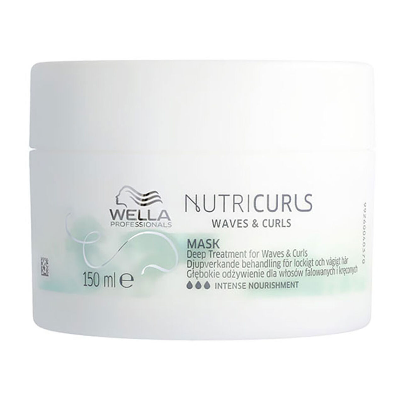 Wella Professionals - Soin profond pour cheveux ondulés et bouclés Nutricurls 150ml