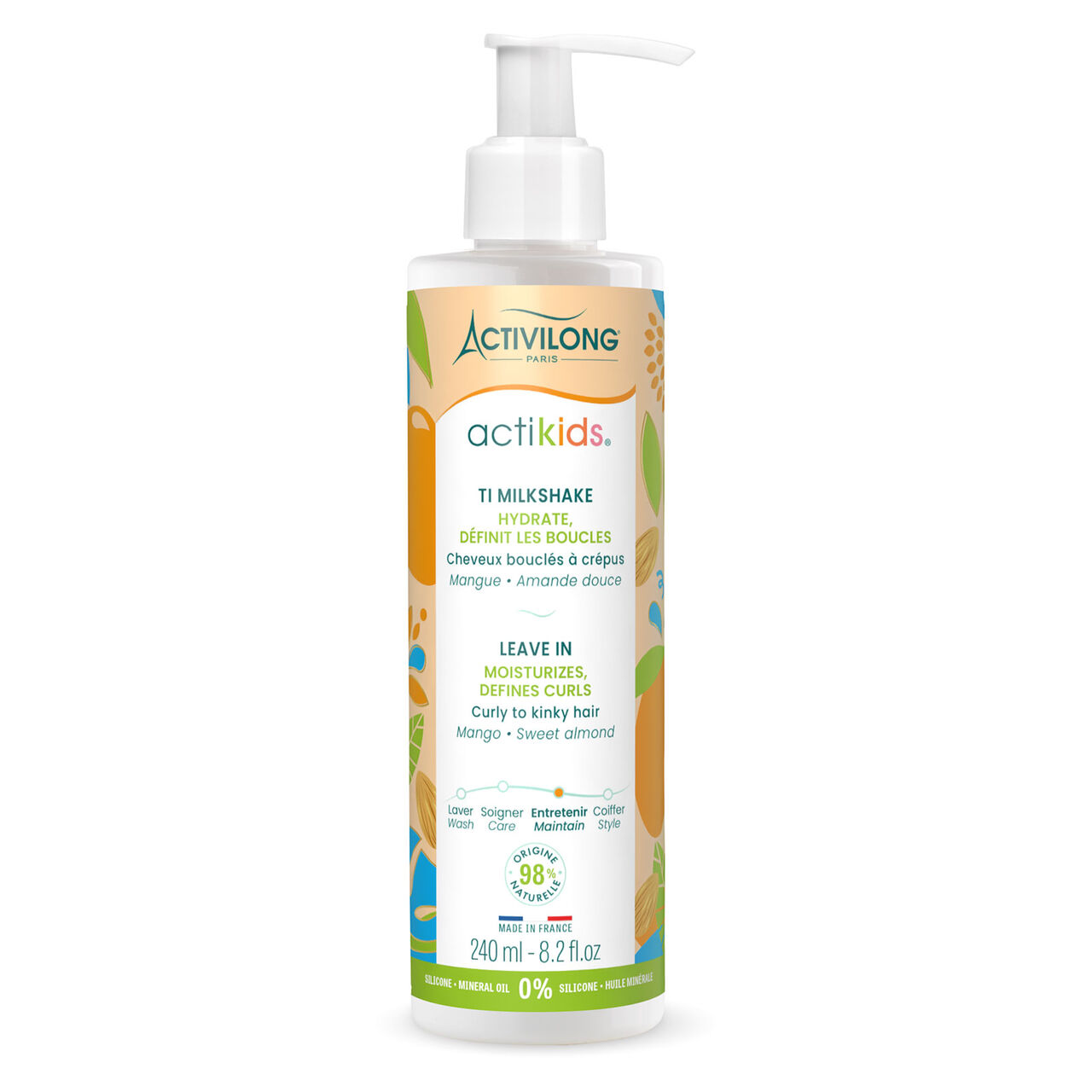 Milkshake soin sans rinçage Actikids Activilong 250 ml - vue 2