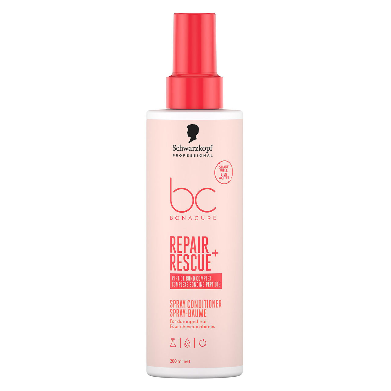 Spray réparateur cheveux Bonacure Repair Rescue Schwarzkopf 200ml - vue 3