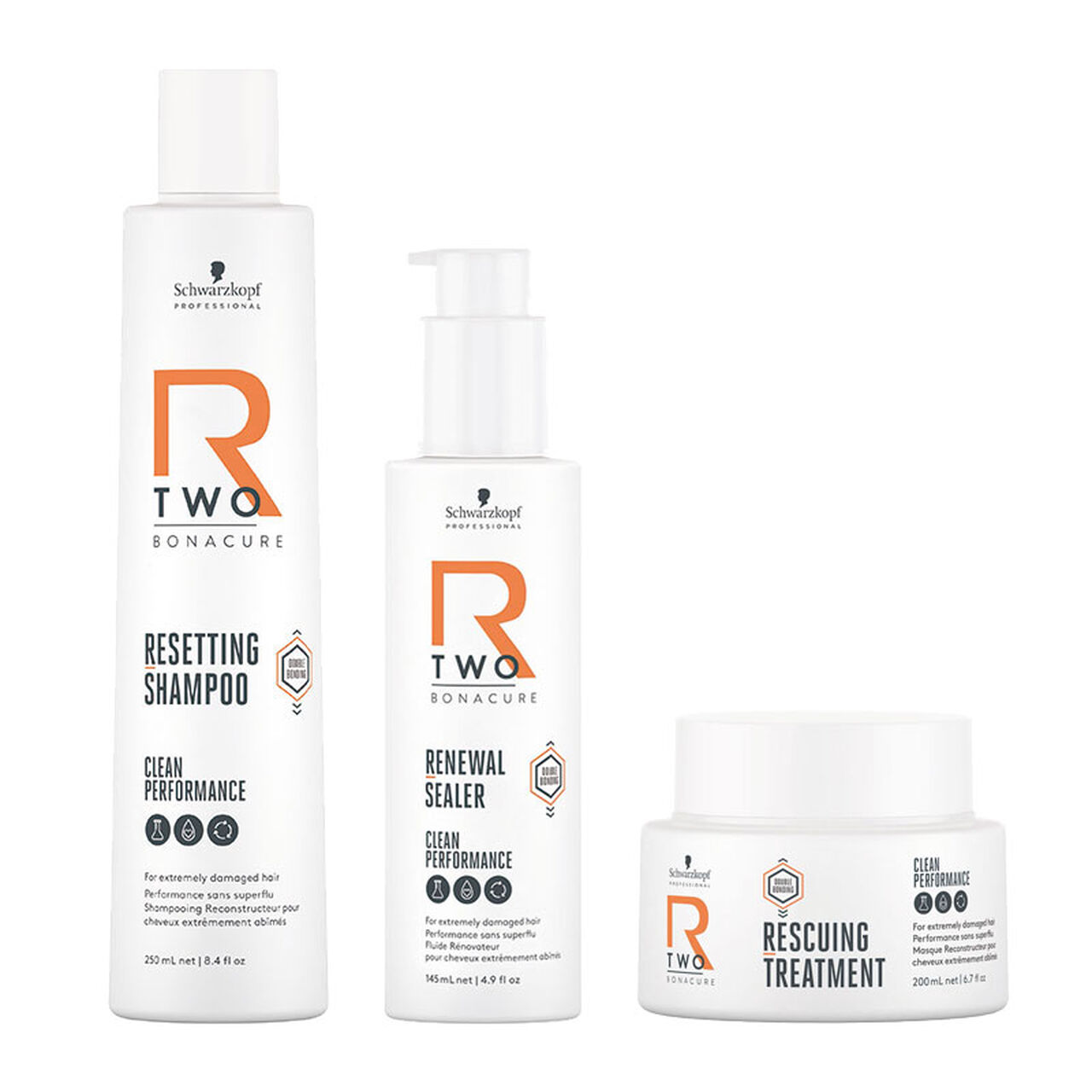 Schwarzkopf Professional - Trio reconstructeur renforçateur R-Two