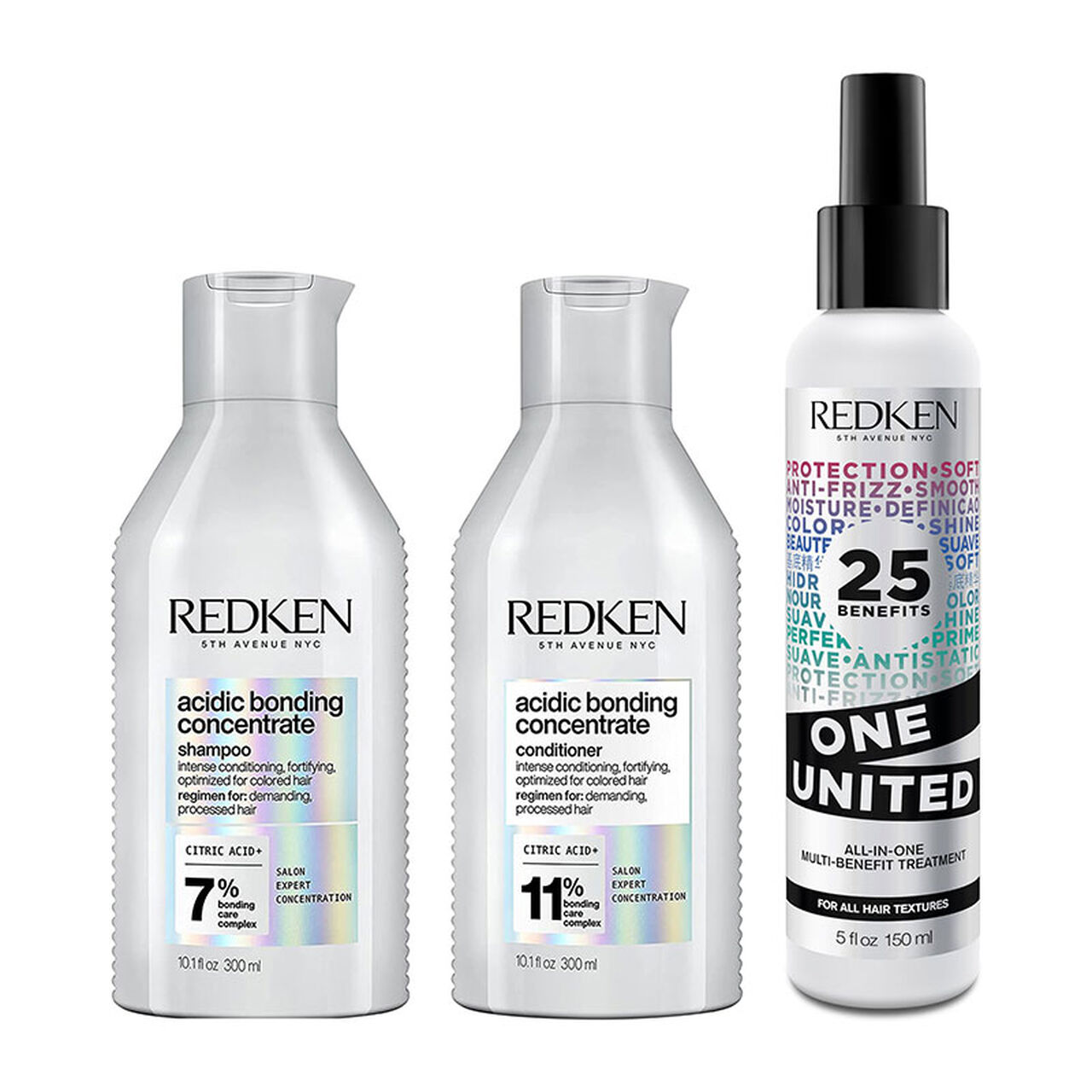 Redken - Trio réparateur Miracle Acidic Bonding Concentrate One United