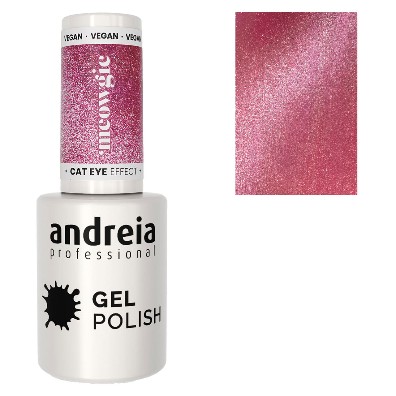 Vernis semi permanent Gel Polish Cat Eye MC3 Andreia 10 5ml - vue 5