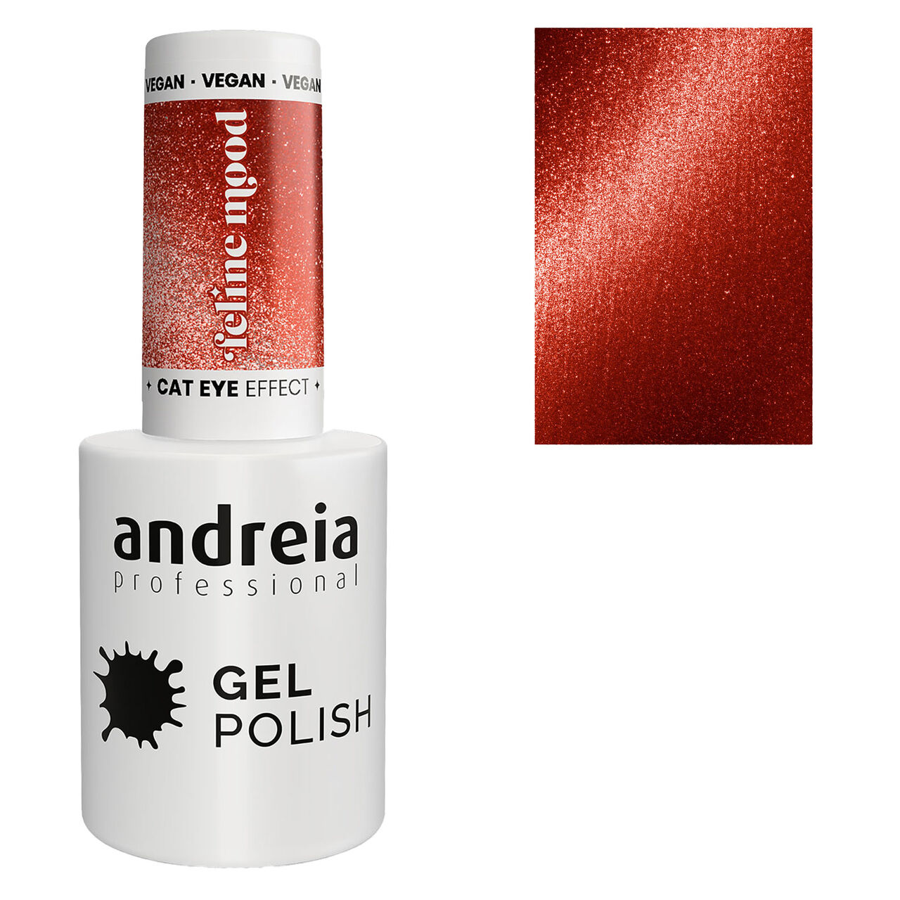 Vernis semi permanent Gel Polish Cat Eye MC3 Andreia 10 5ml - vue 6