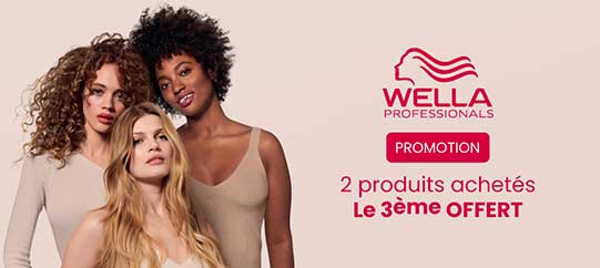 Pour 2 produits Wella Professionals achetés, le 3ème est offert* !