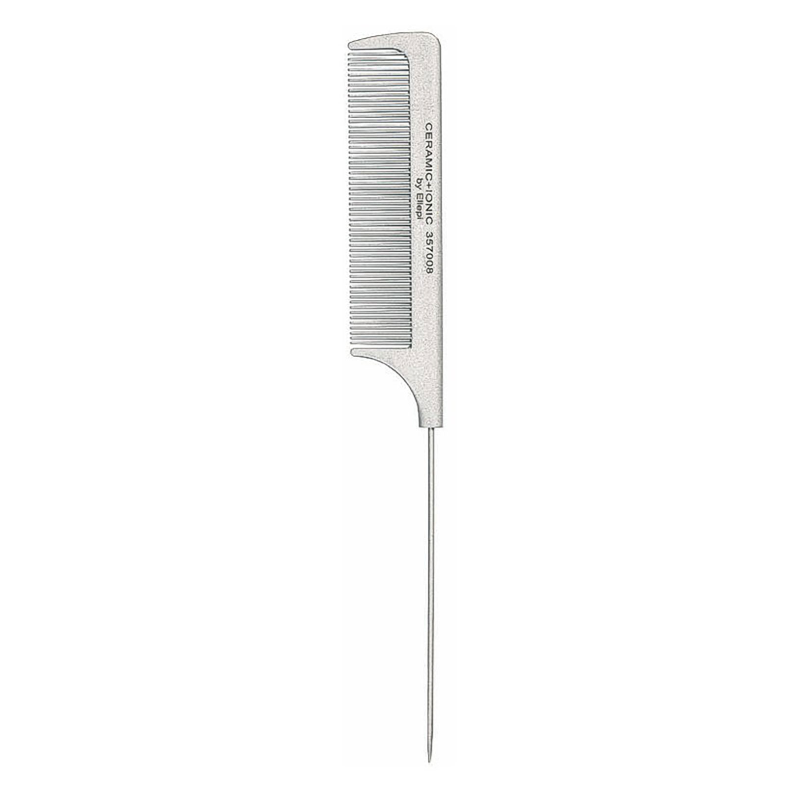 Peigne à Queue En ébonite Noir – Longueur 20.5 Cm, Antistatique, Marque Centaure