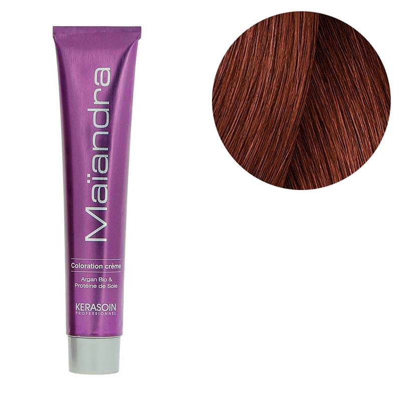 Coloration permanente Maïandra 6.44 blond foncé cuivré intense | laboutiqueducoiffeur.com