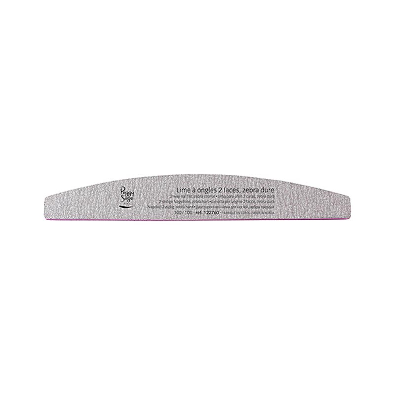 Lime à Ongles Peggy Sage Double Face Grain 100/180 Blanche - Neuve
