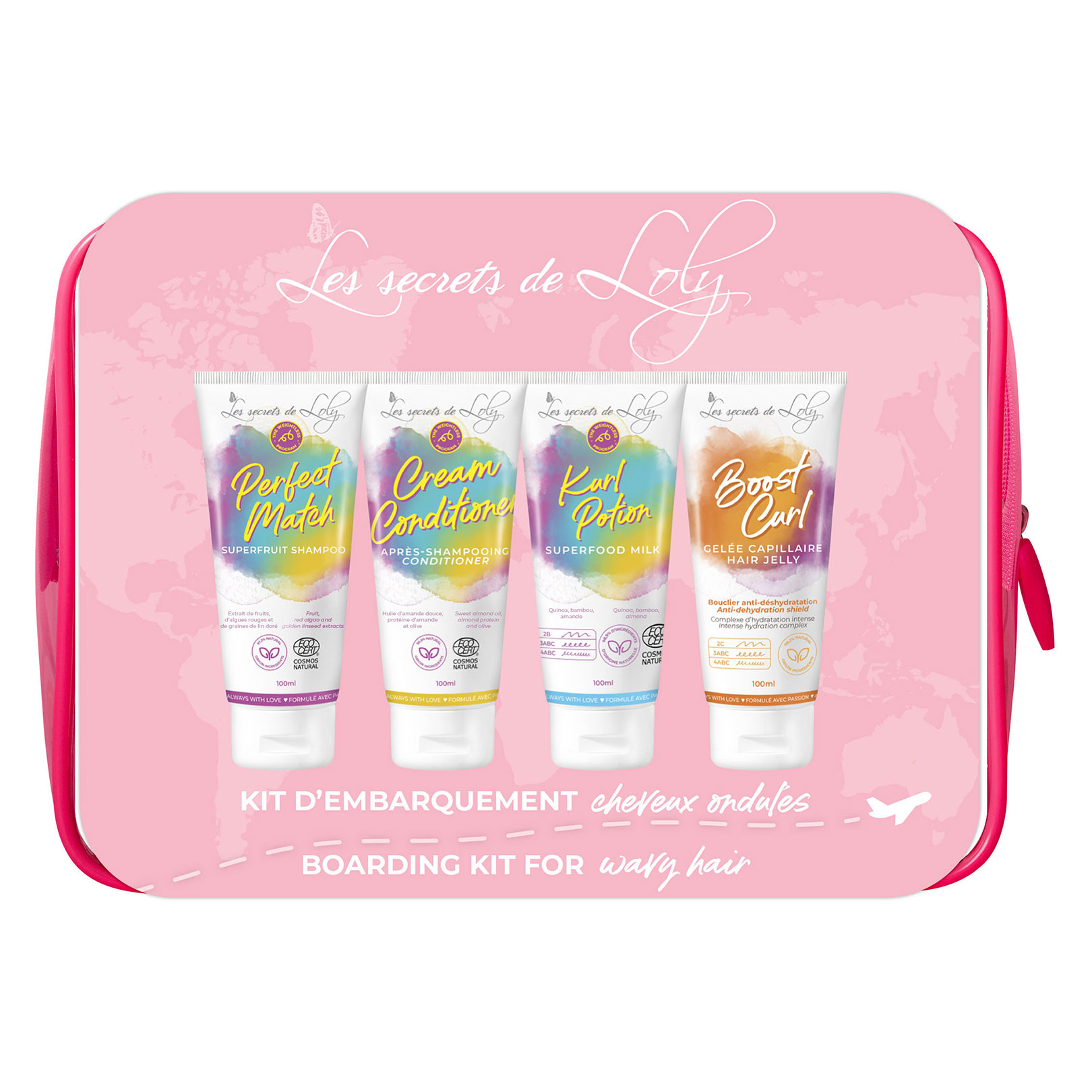 Kit d'embarquement cheveux ondulés | laboutiqueducoiffeur.com
