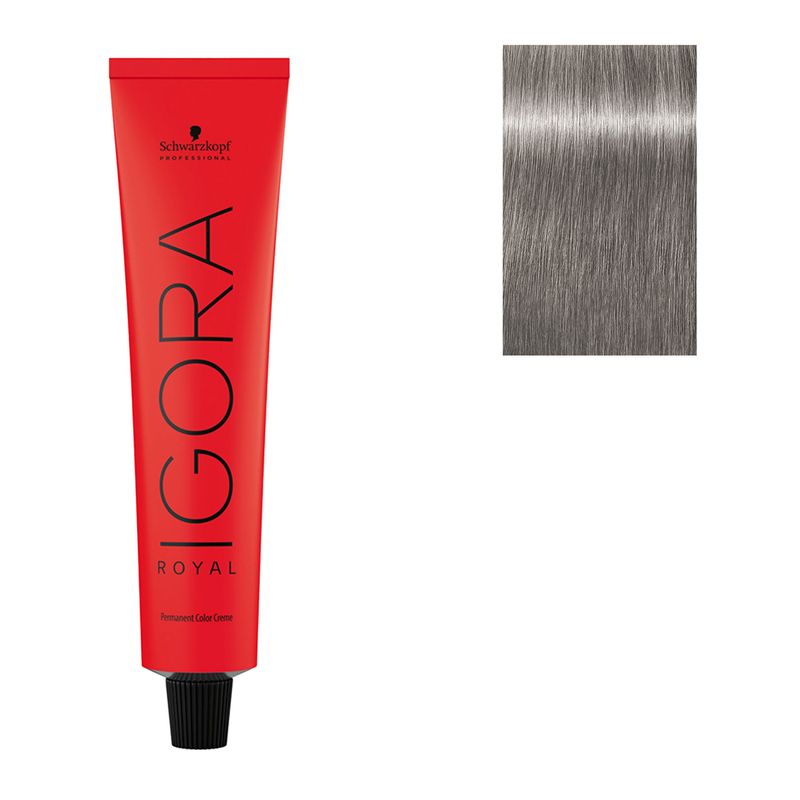 Schwarzkopf Igora Royal 8-11 Hellblond Cendre Plus – Haarfarbe, 60 Ml, Für Kühle, Aschige Töne