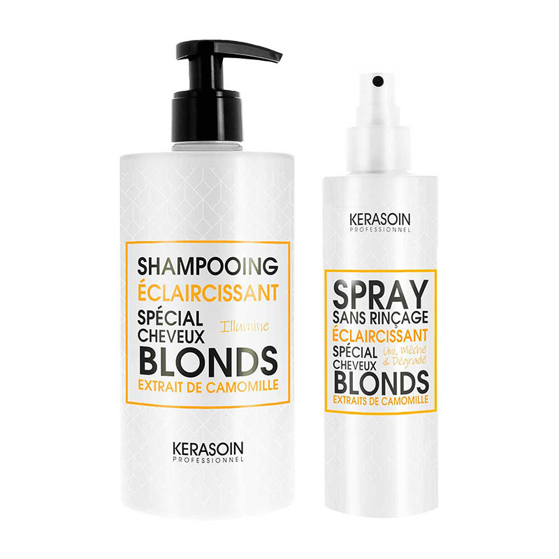 Acheter Rituel éclaircissant pour cheveux blonds naturels shampooing et spray pour EUR 21.80 | La Boutique du Coiffeur