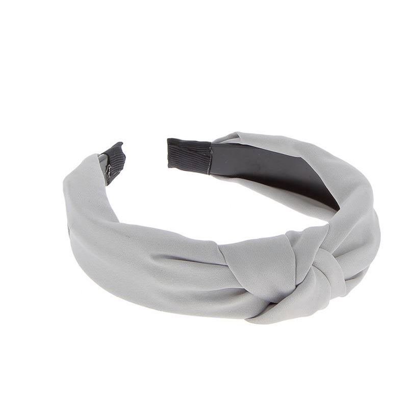 Bandeau Serre-tête élastique Lame Or Avec Noeud Argent - Femme, Unique