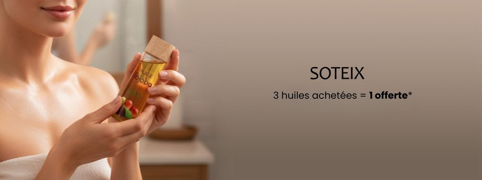 3 huiles de soin achetées, la 4ème offerte !*