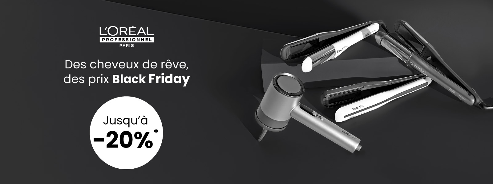 Le Black Month avec L'Oréal Professionnel Paris.