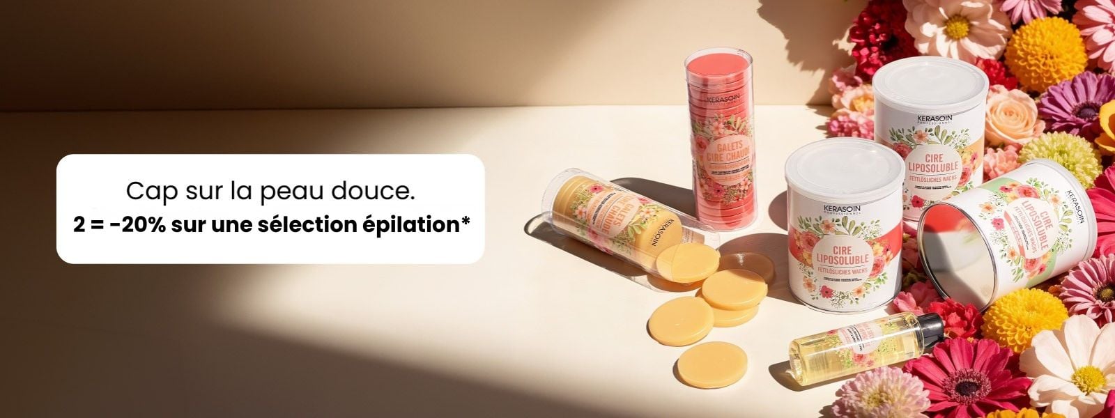 Préparez votre été avec -20% sur la sélection épilation Préparez votre été avec -20% sur la sélection épilation