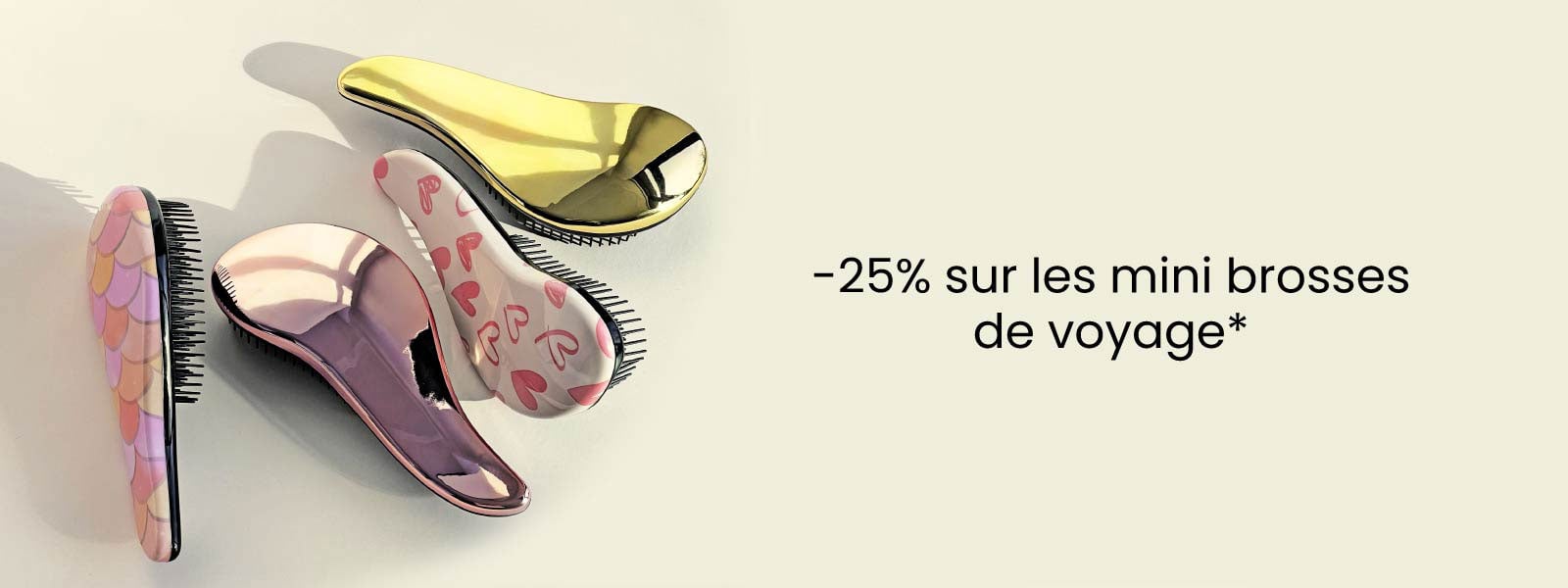 -25% sur les mini brosses de voyage Kerasoin ! 