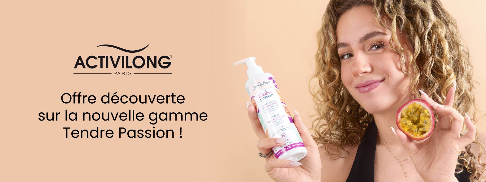 En juillet, découvrez la nouvelle gamme Tendre Passion d'Activilong à La Boutique du Coiffeur et profitez d'une remise de -20% dès 2 produits achetés* !