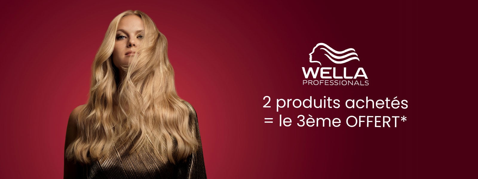 Offre Wella : 2 produits achetés, 1 offert 