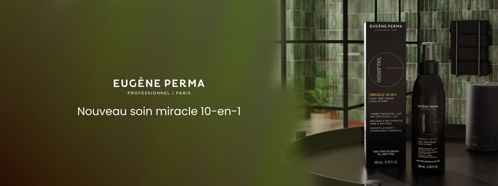 Découvrez le nouveau soin Miracle 1à en 1 de Eugène Perma Professionnel. 