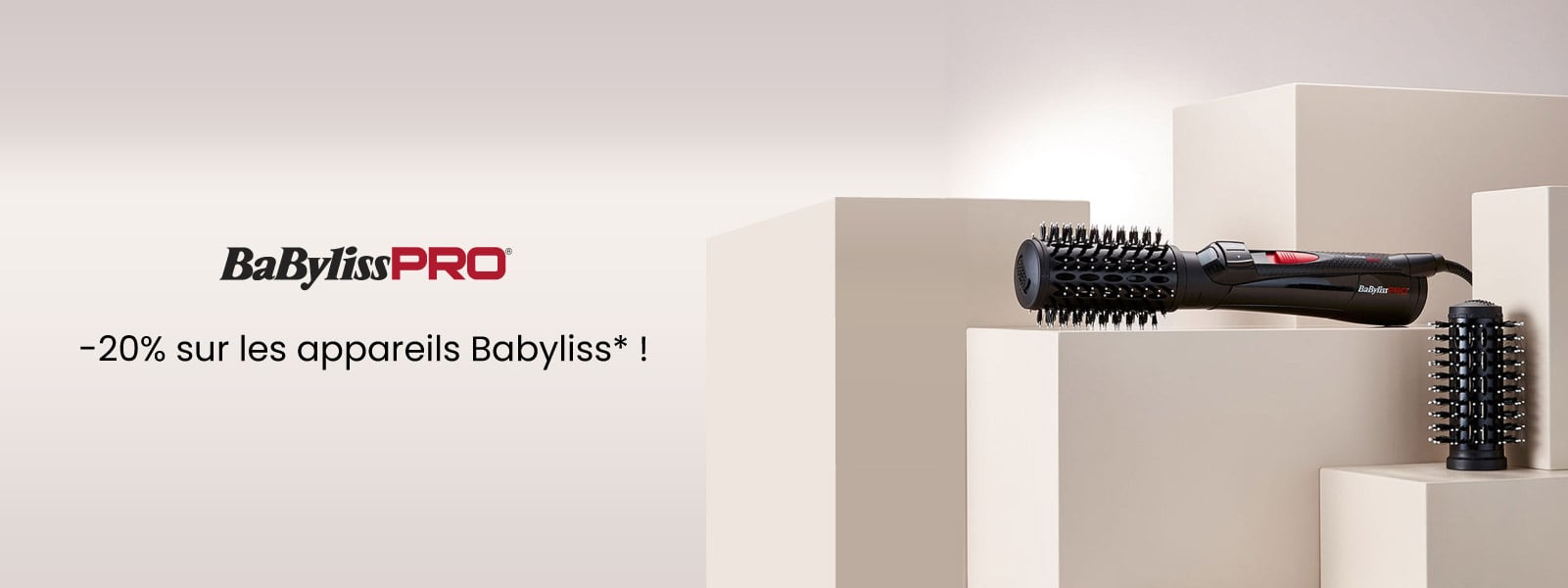 -20% sur les appareils Babyliss* !
