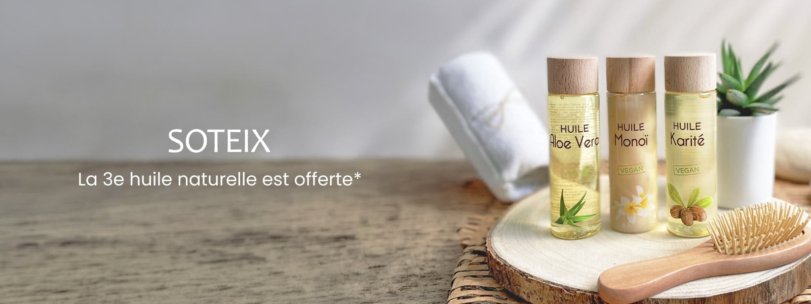 Soteix: la 3e huile naturelle est offerte *.