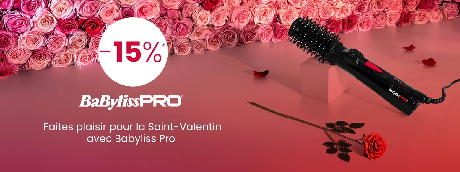 Faites plaisir pour la Saint-Valentin avec Babyliss Pro .