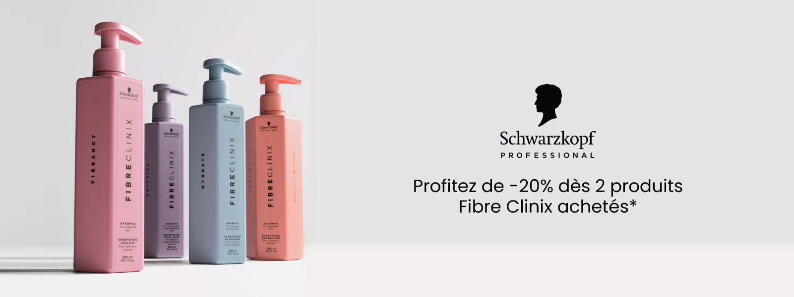 Profitez de -20% dès 2 produits Fibre Clinix achetés*