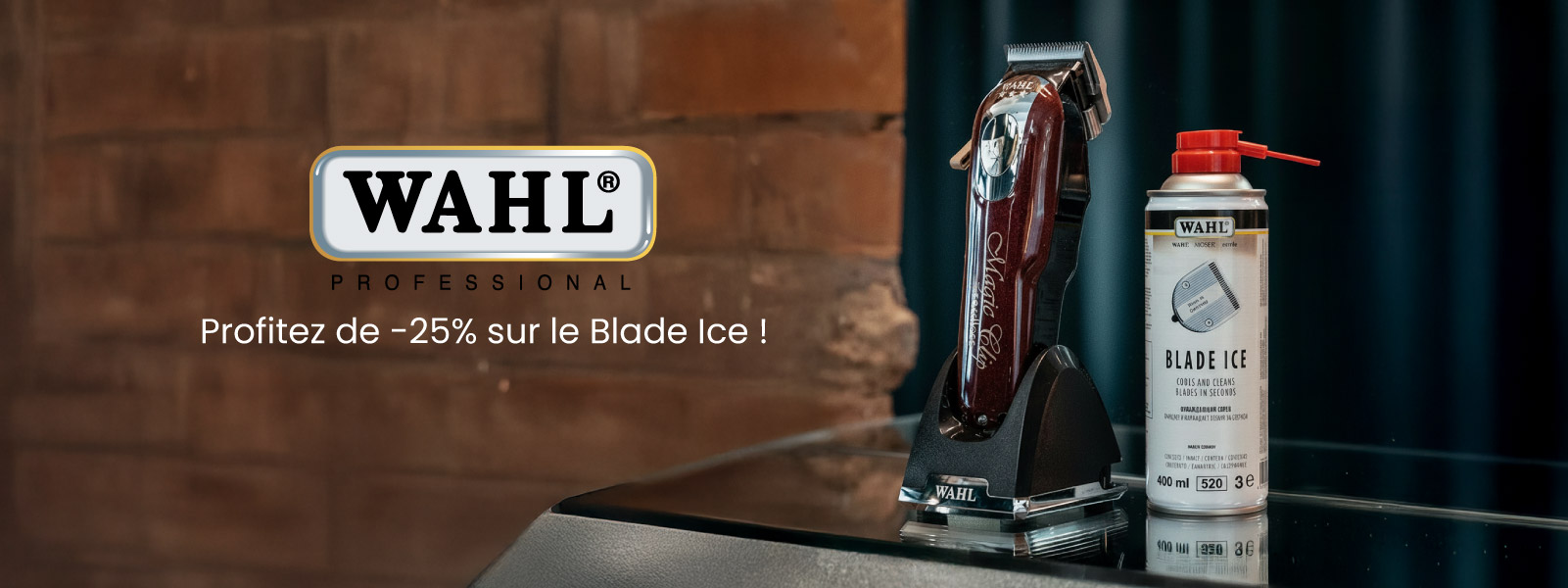 Jusqu'à -25% sur une sélection Wahl Professional*