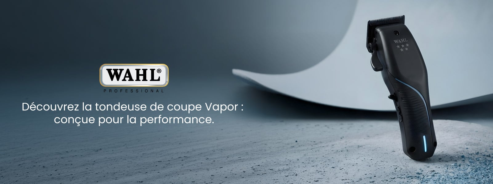 Découvrez la tondeuse de coupe Vapor de Wahl Professional : conçue pour la performance.