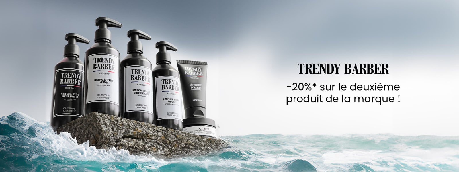 -20% dès 2 produits de la marque Trendy Barber achetés ! -20% dès 2 produits de la marque Trendy Barber achetés !