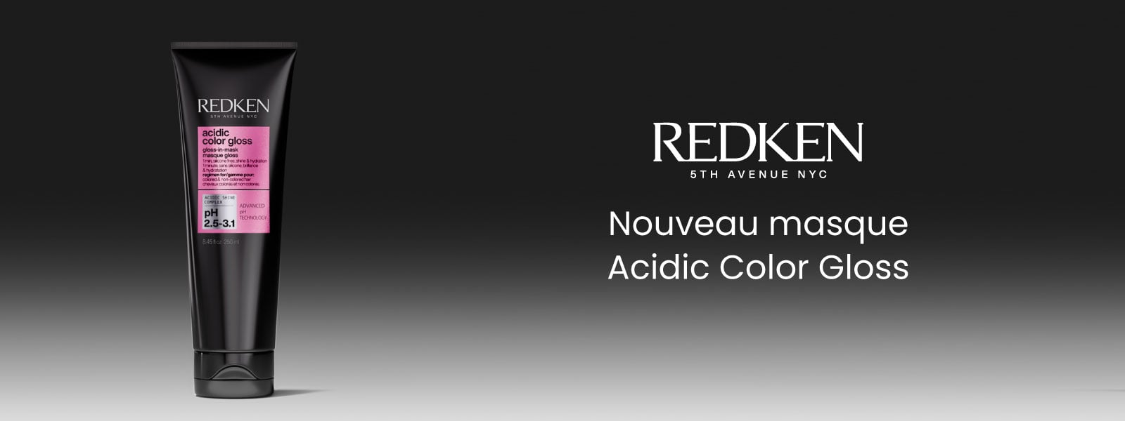  En Septembre, découvrez le nouveau masque ACG Gloss In de Redken à La Boutique du Coiffeur !