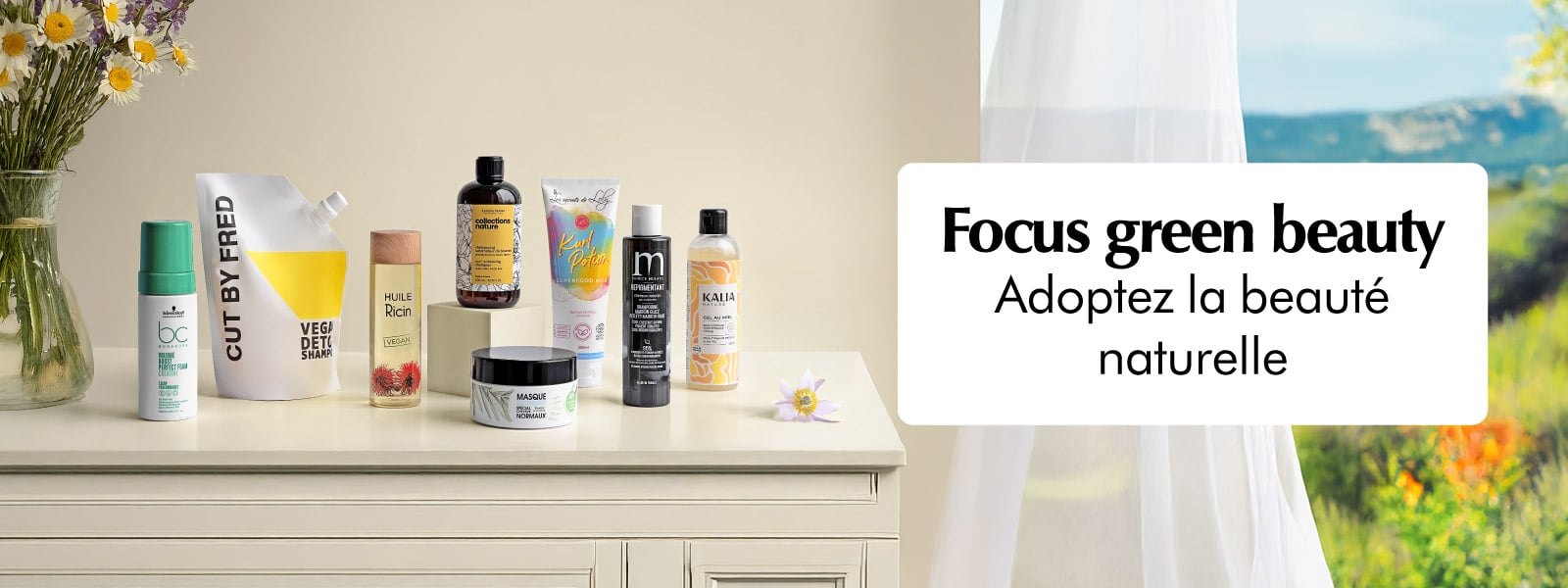 Adoptez la beauté naturelle avec nos produits green