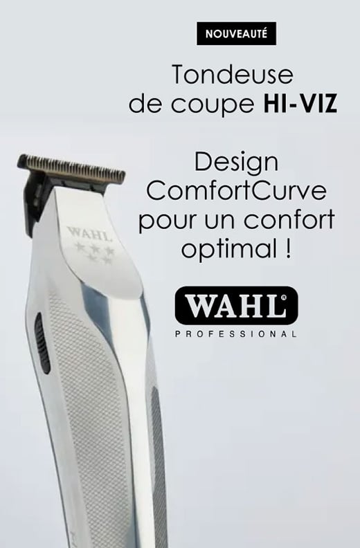Nouvelle tondeuse de coupe HI-VIZ Wahl. Design ComfortCurveᵀᴹ pour une ergonomie optimal !